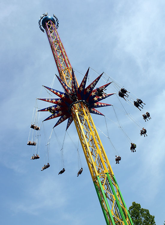 The New For 2011 Sky Screamer at Six Flags St. Louis, Eureka, Missouri