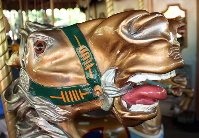 The Grand Ole Carousel at Daredevil Daze at Six Flags St. Louis, Eureka, Missouri