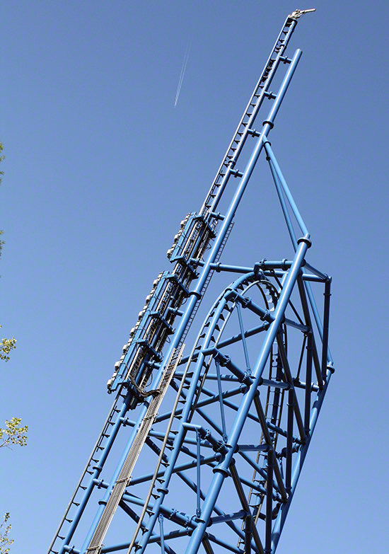 Mr. Freeze Reverse Blast at Six Flags St. Louis, Eureka, Missouri