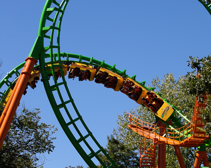 The Boomernag Rollercoaster at Six Flags St. Louis, Eureka, Missouri