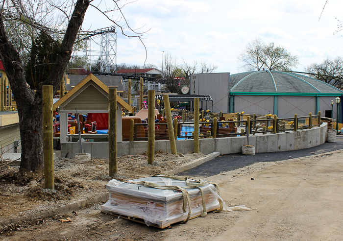The new for 2014 Tsunami Soaker at Six Flags St. Louis, Eureka, Missouri