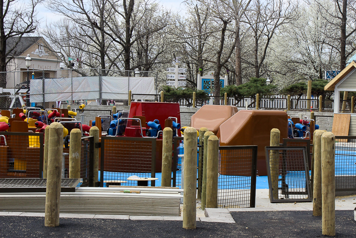 The new for 2014 Tsunami Soaker at Six Flags St. Louis, Eureka, Missouri
