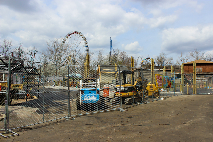 The new for 2014 Tsunami Soaker at Six Flags St. Louis, Eureka, Missouri
