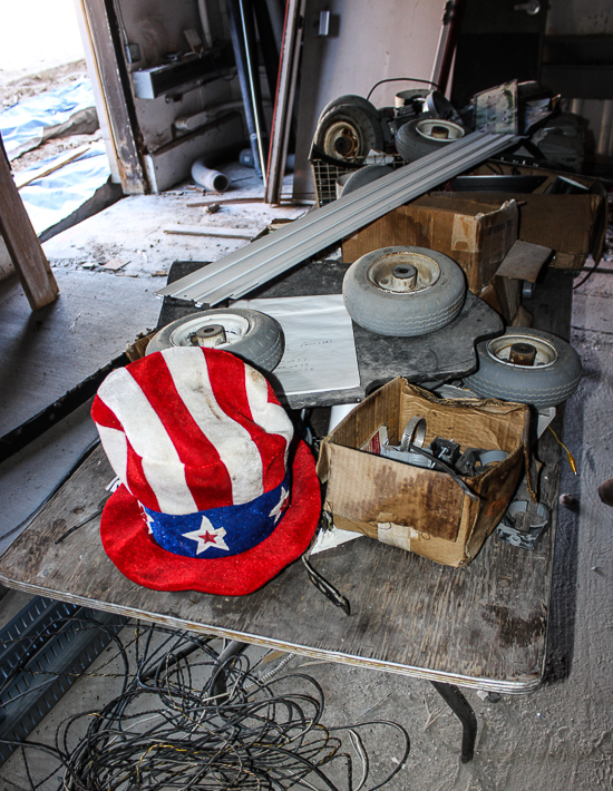 Justice League Battle For Metropolis under construction at Six Flags St. Louis, Eureka, Missouri