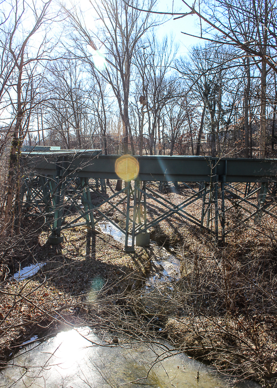 Justice League Battle For Metropolis under construction at Six Flags St. Louis, Eureka, Missouri
