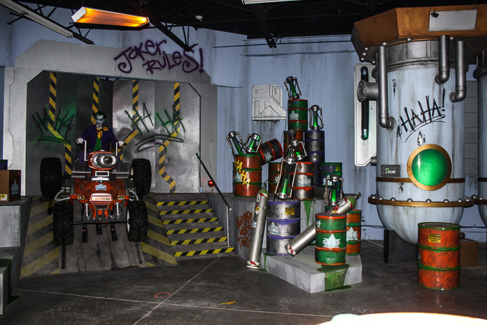 Justice League Battle For Metropolis Media Preview at Six Flags St. Louis, Eureka, Missouri