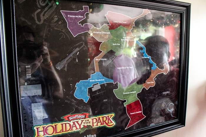 The Holiday In The Park preview center at Six Flags St. Louis, Eureka, Missouri