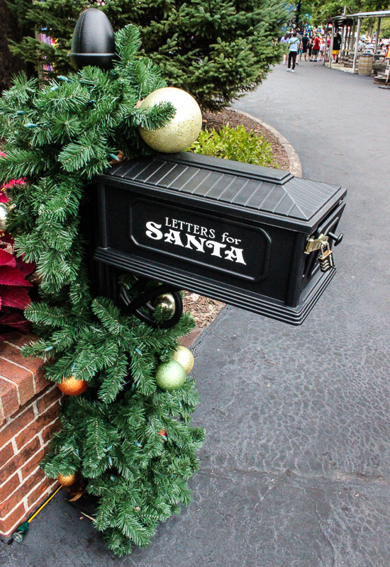 The Holiday In The Park preview center at Six Flags St. Louis, Eureka, Missouri