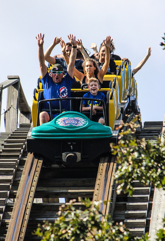 The Boss Rollercoaster at Six Flags St. Louis, Eureka, Missouri