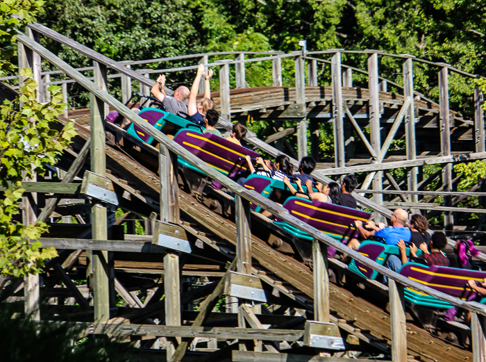 The Boss Rollercoaster at Six Flags St. Louis, Eureka, Missouri