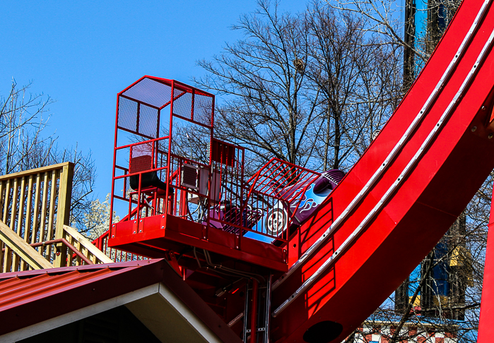 The new For 2016 Fireball at Six Flags St. Louis, Eureka, Missouri