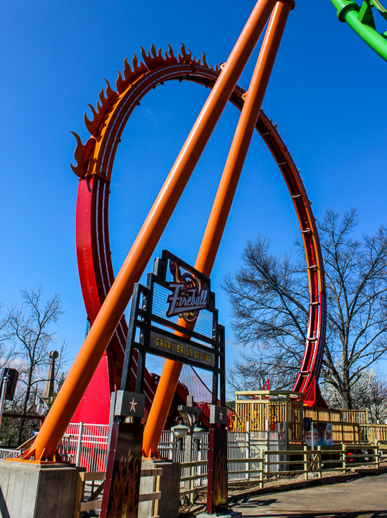 The new For 2016 Fireball at Six Flags St. Louis, Eureka, Missouri