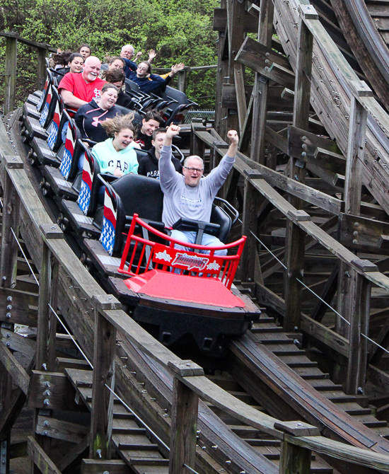 Opening Day 2017 at Six Flags St. Louis, Eureka, Missouri