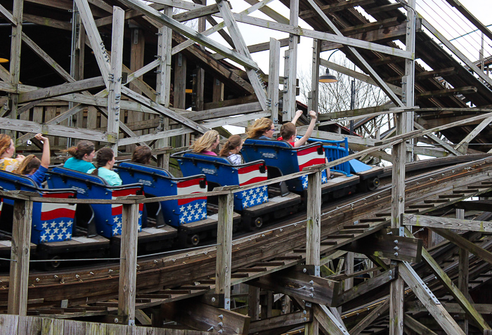 Opening Day 2017 at Six Flags St. Louis, Eureka, Missouri
