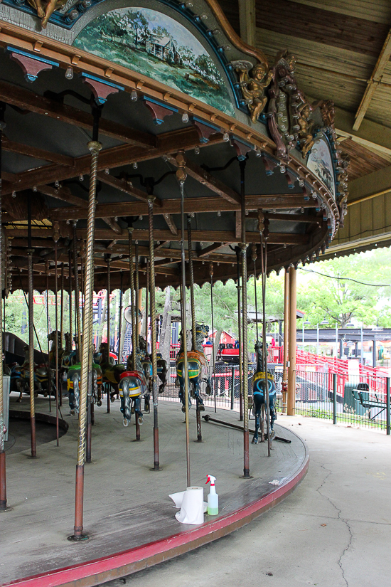 Opening Day 2020 at Six Flags St. Louis, Eureka, Missouri