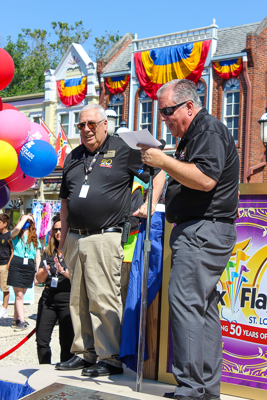 The 50th Anniversary Celebration at Six Flags St. Louis, Eureka, Missouri