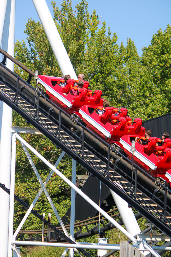 Batman: The Ride at Daredevil Daze at Six Flags St. Louis, Eureka, Missouri