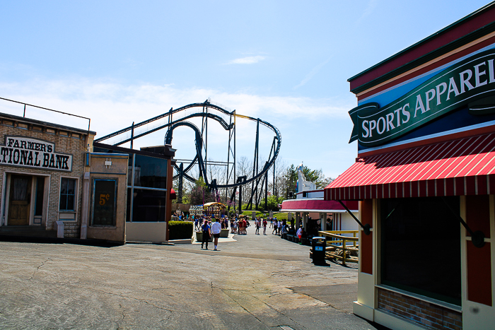 Opening Day at Six Flags St. Louis, Eureka, Missouri