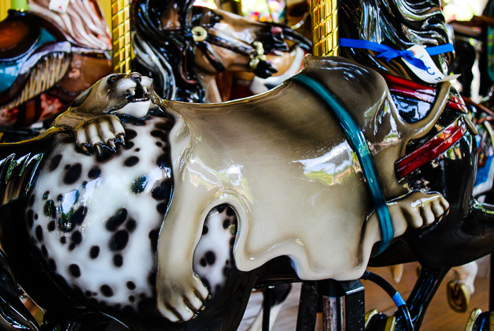 The Grand Ole' Carousel/PhiladadelphisnTobbogan Coasters Carousel #35 at Six Flags St. Louis, Eureka, Missouri