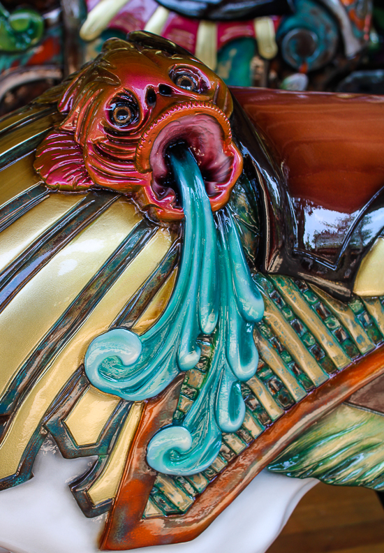 The Grand Ole' Carousel/PhiladadelphisnTobbogan Coasters Carousel #35 at Six Flags St. Louis, Eureka, Missouri