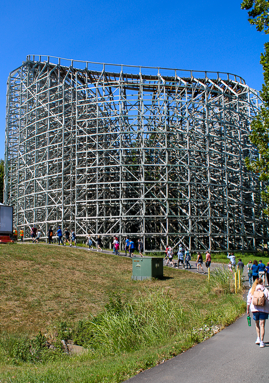 The Boss roller coaster at Six Flags St. Louis, Eureka, Missouri