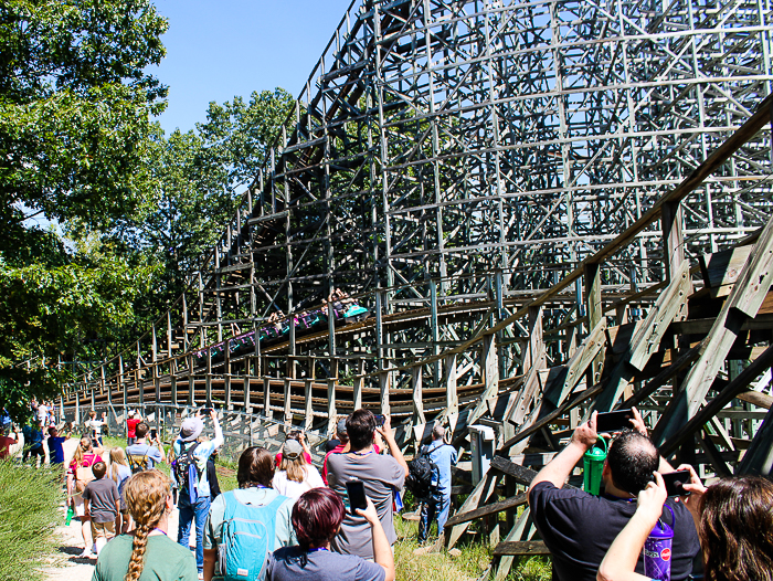 The Boss roller coaster at Six Flags St. Louis, Eureka, Missouri