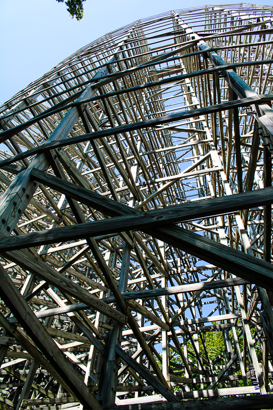 The Boss roller coaster at Six Flags St. Louis, Eureka, Missouri