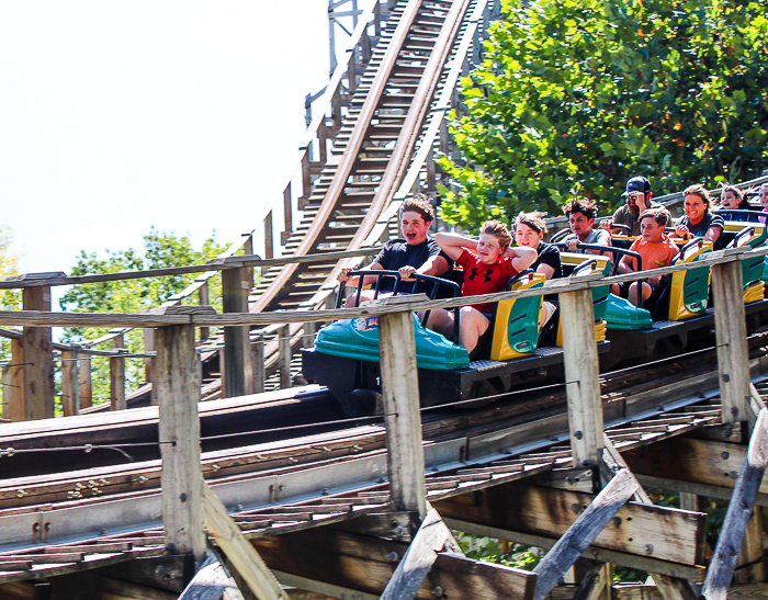The Boss roller coaster at Six Flags St. Louis, Eureka, Missouri