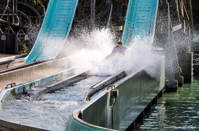 The Log Flume at Six Flags St. Louis, Eureka, Missouri