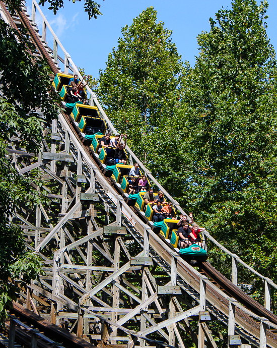 The Boss roller coaster at Six Flags St. Louis, Eureka, Missouri
