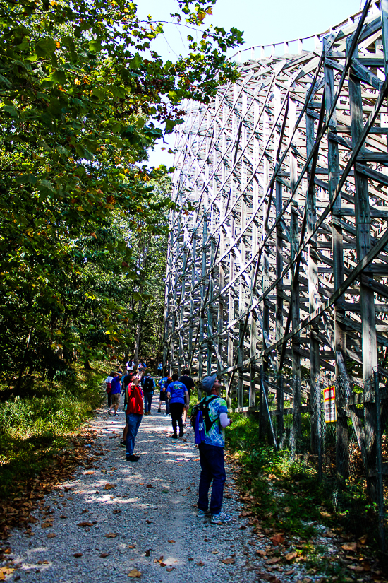 The Boss roller coaster at Six Flags St. Louis, Eureka, Missouri