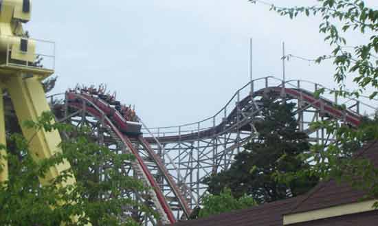 The Big Dipper at  Six Flags Worlds of Adventure