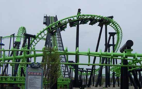 X Flight @ Six Flags Worlds of Adventure