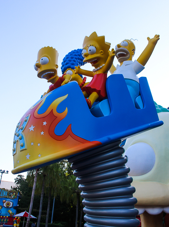 The Simpsons at Universal Studios Florida, Orlando, Florida