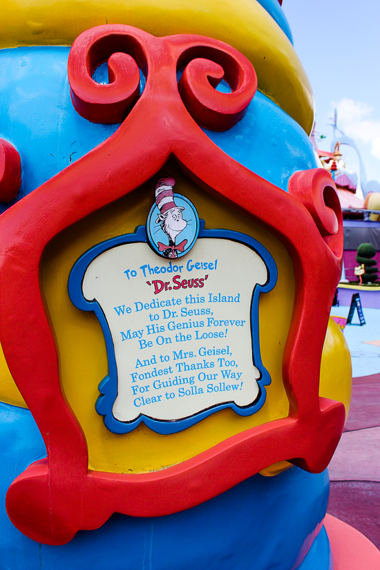 Seuss Landing at Universal's Islands of Adventure, Orlando, Florida