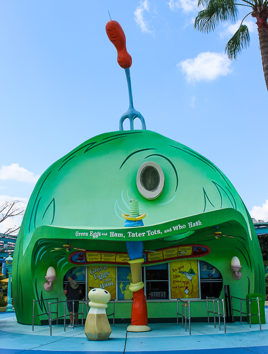 Seiuss Landing at Universal's Islands of Adventure, Orlando, Florida