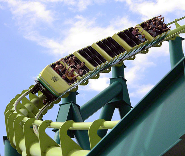 The Wild Thing Roller Coaster At Valleyfair, Shakopee, Minnesota