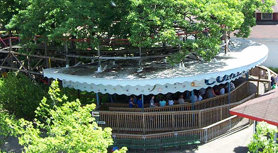 The Comet Rollercoaster at Waldameer Park, Erie Pennsylvania