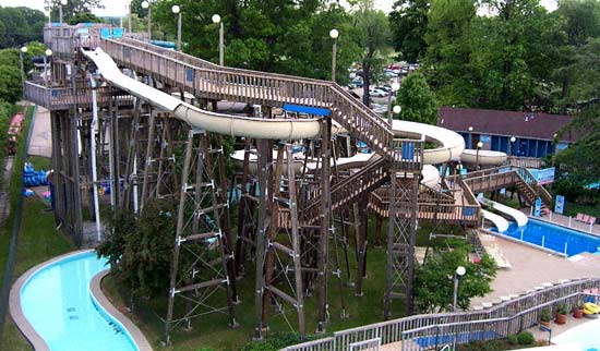 Waterworld Water Park at Waldameer Park, Erie Pennsylvania