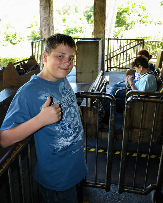 The Expedition Everest Roller Coaster at Walt Disney World - Disney's Animal Kingdom, Lake Buena Vista, Florida