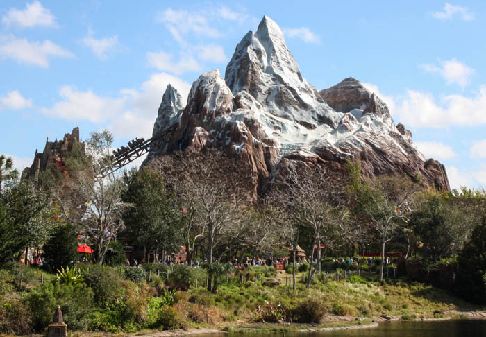 The Expedition Everest Roller Coaster at Walt Disney World - Disney's Animal Kingdom, Lake Buena Vista, Florida