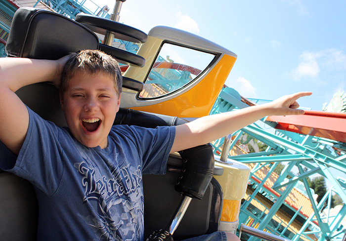 The Primeval Whirl Roller Coaster at Walt Disney World - Disney's Animal Kingdom, Lake Buena Vista, Florida