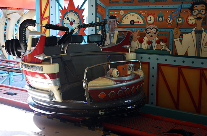 The Primeval Whirl Roller Coaster at Walt Disney World - Disney's Animal Kingdom, Lake Buena Vista, Florida