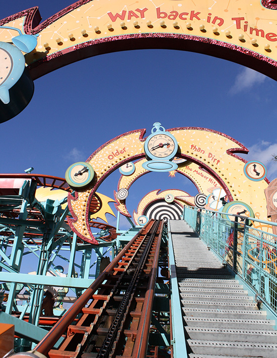 The Primeval Whirl Roller Coaster at Walt Disney World - Disney's Animal Kingdom, Lake Buena Vista, Florida