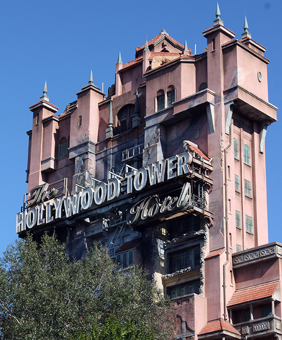 The Twilight Zone Tower of Terror at Walt Disney World - Disney's Hollywood Studios, Lake Buena Vista, Florida