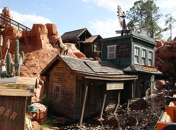 The Big Thunder Mountain Railroad at Walt Disney World The Magic Kingdom, Lake Buena Vista, Florida