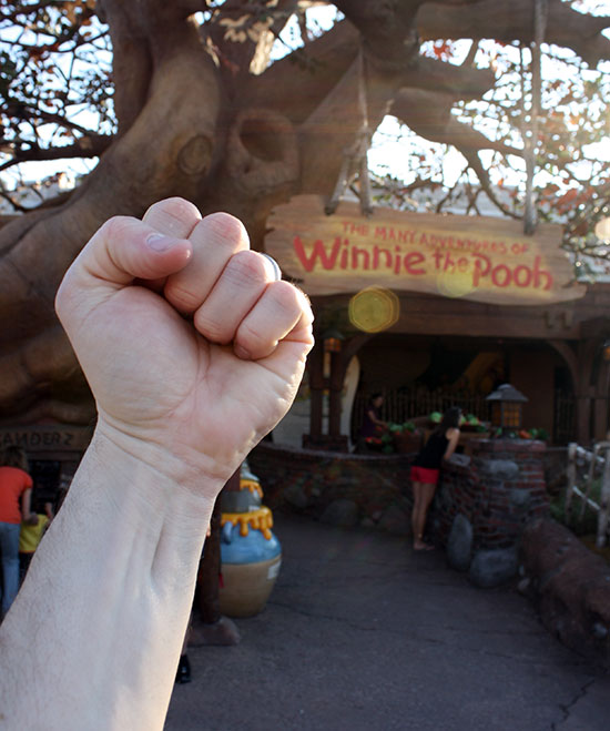 The Winnie The Poo Ride at Walt Disney World The Magic Kingdom, Lake Buena Vista, Florida