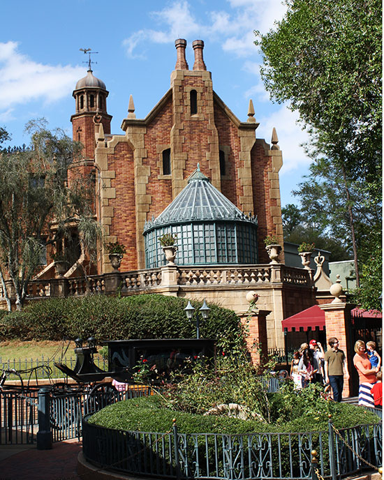 The Haunted Mansion at Walt Disney World The Magic Kingdom, Lake Buena Vista, Florida