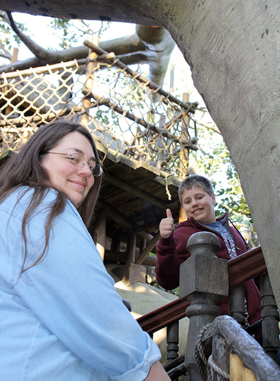 The Swiss Family Robinson Tree House at Walt Disney World The Magic Kingdom, Lake Buena Vista, Florida