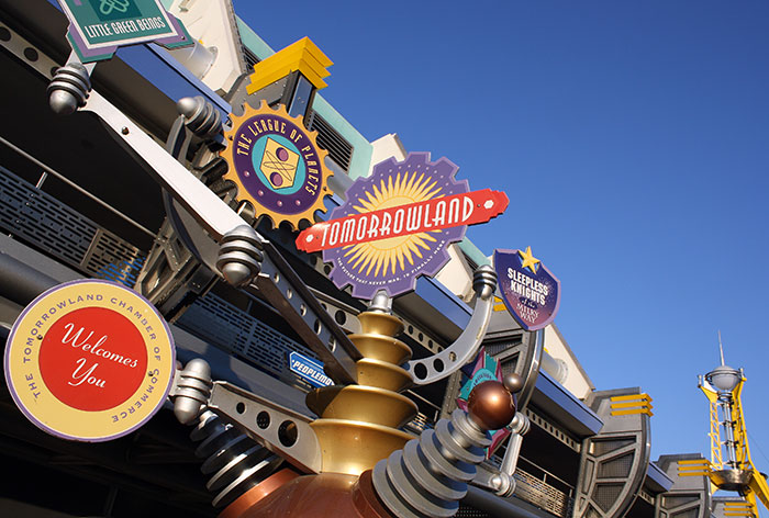 Tomorrowland at Walt Disney World The Magic Kingdom, Lake Buena Vista, Florida